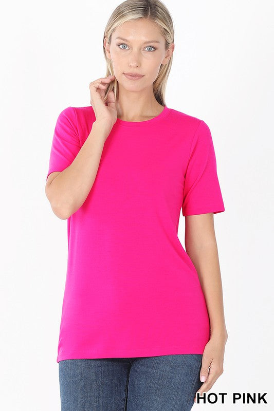 Short Sleeve Basic Tee