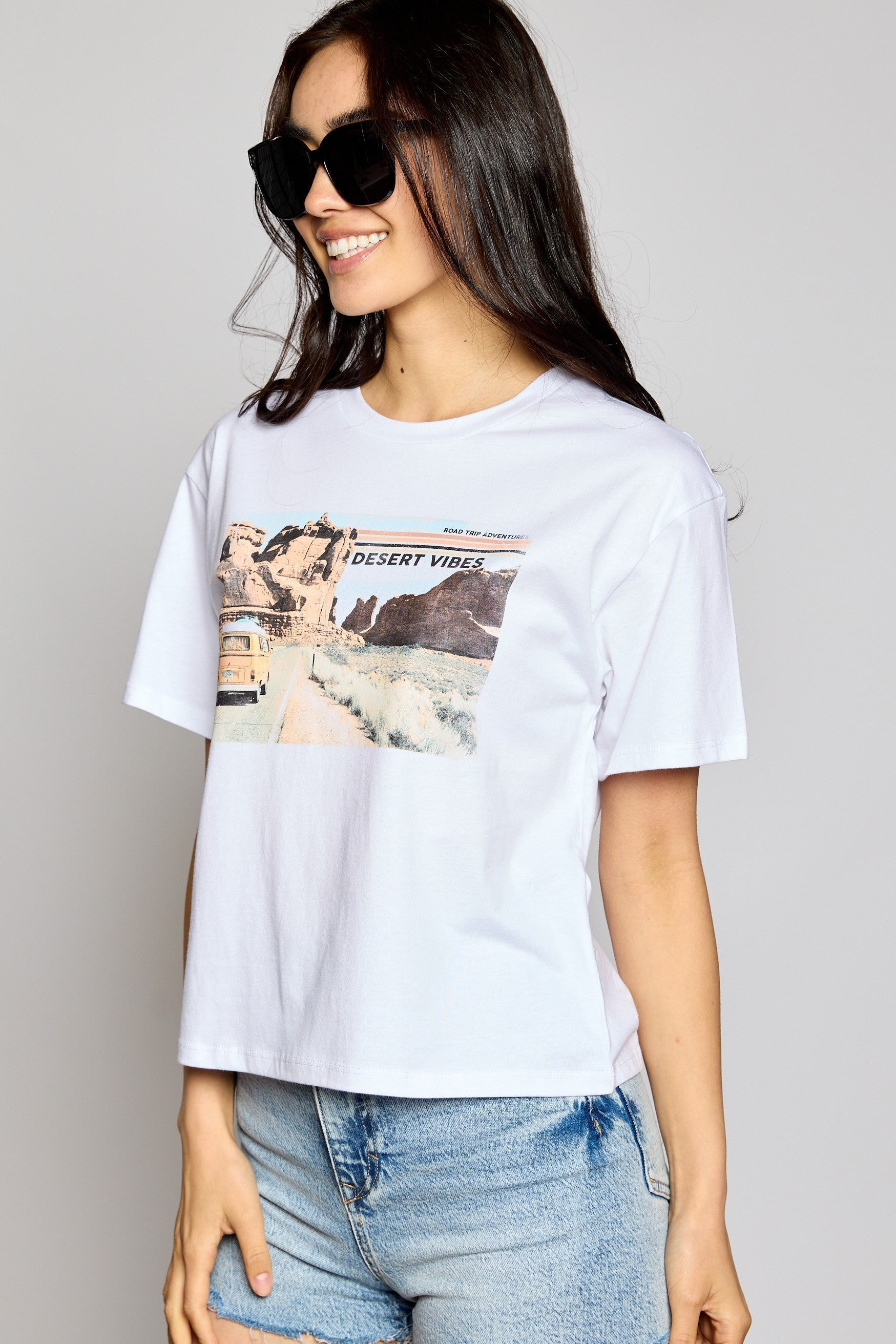 Desert Vibes Road Trip Adventures Tee