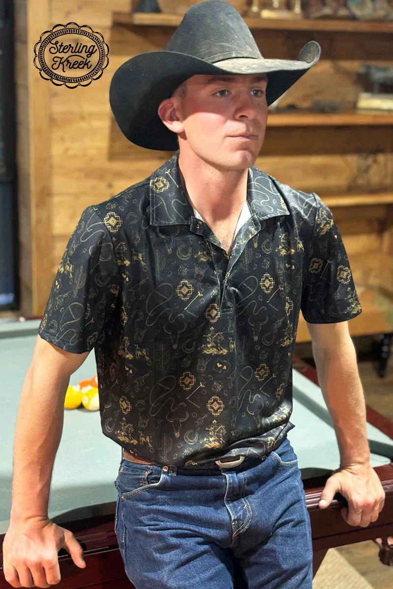 Sterling Kreek The Gambler Polo Shirt