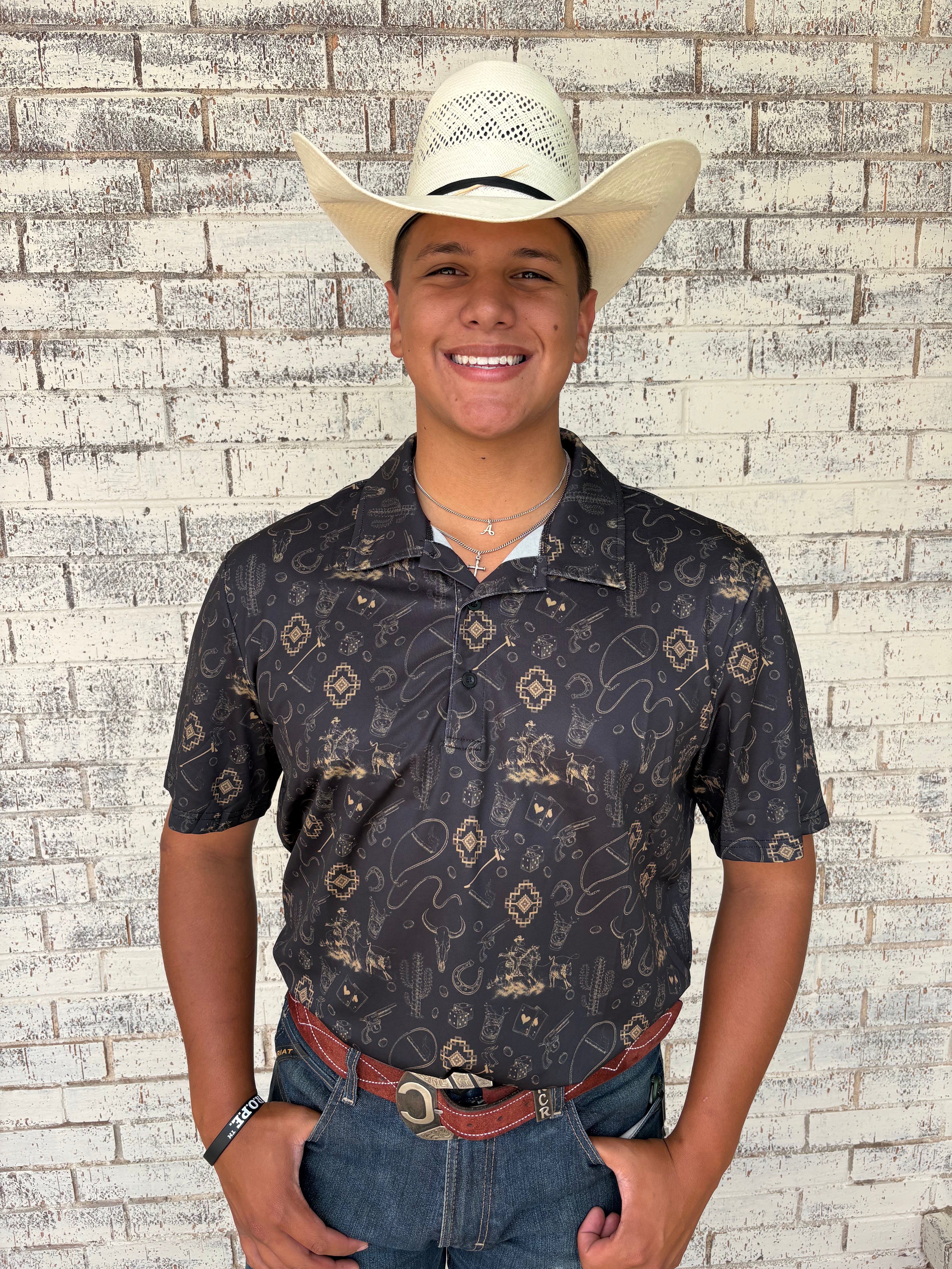 Sterling Kreek The Gambler Polo Shirt