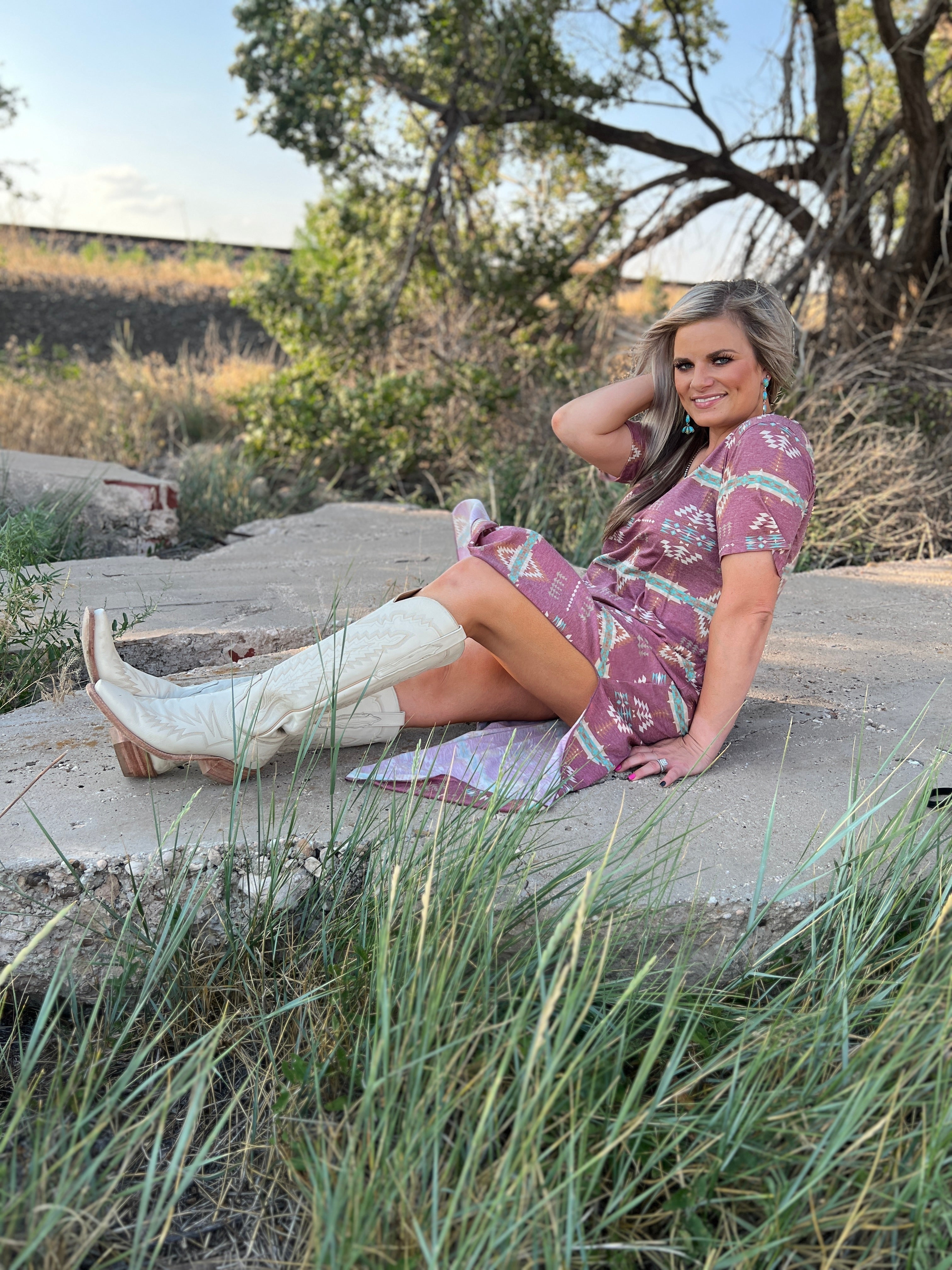 Sterling Kreek Red River Maxi Dress