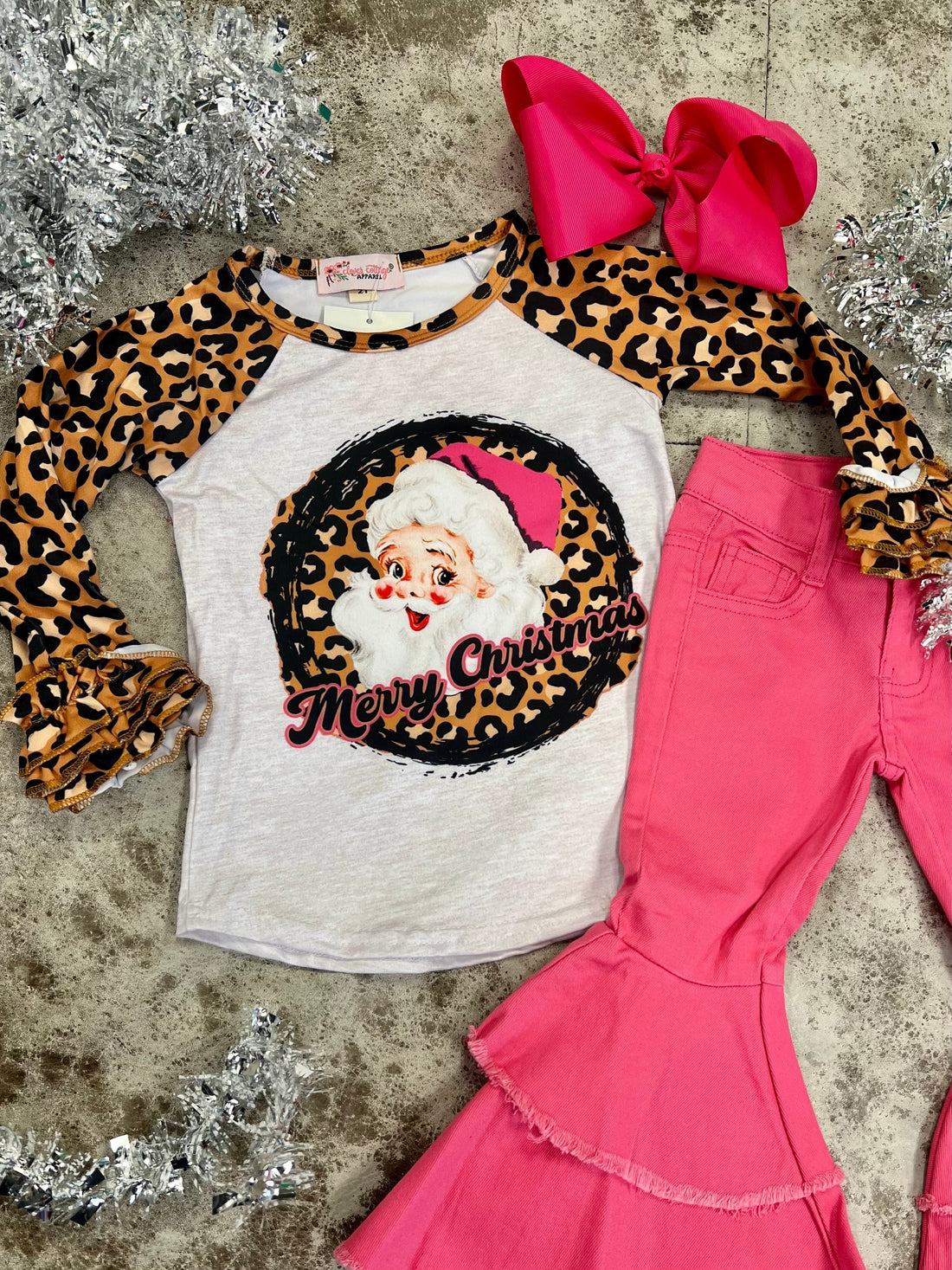 KIDS Wild Santa Top*