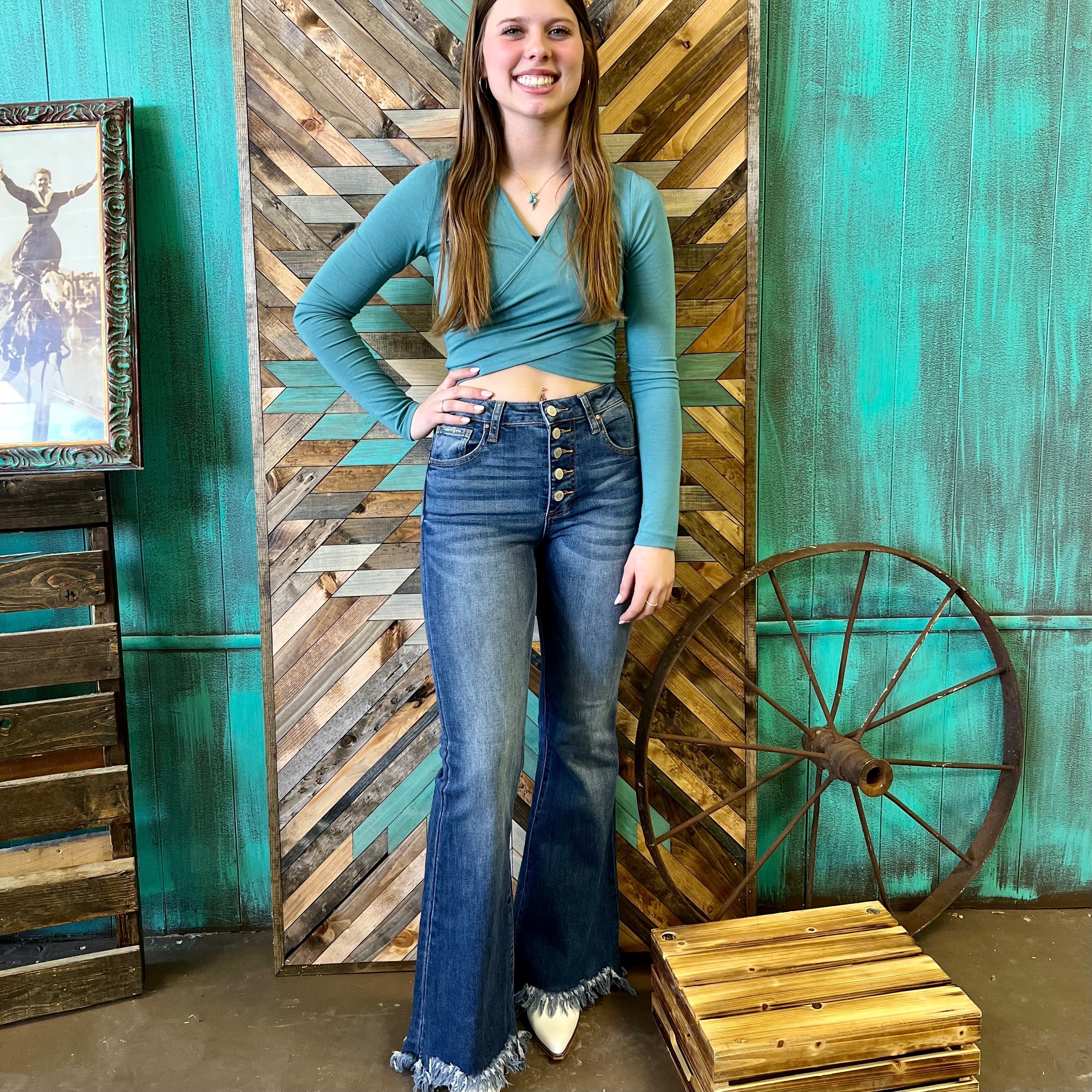 Flare In Her Eyes Jeans*