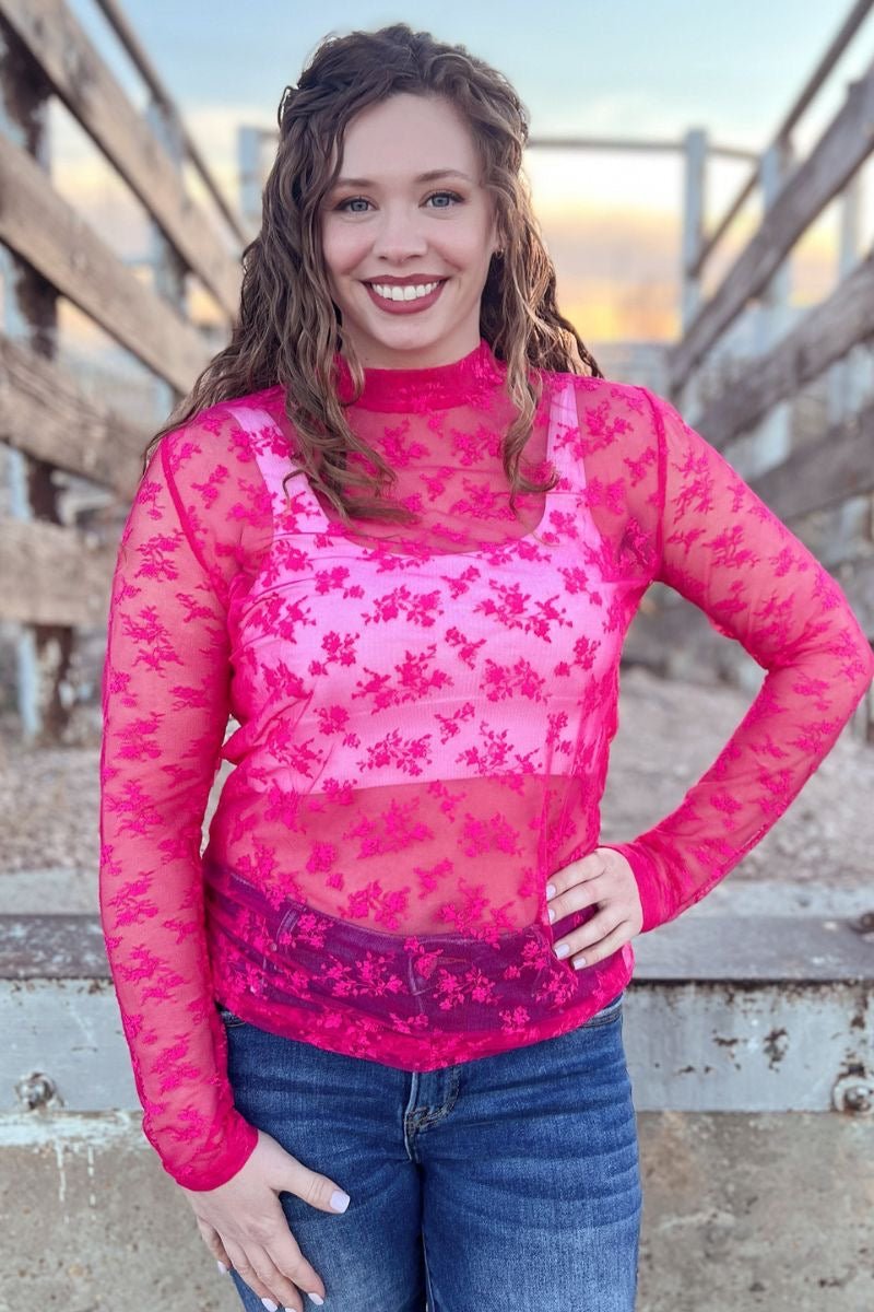 Sterling Kreek Glenda The Good Lace Top