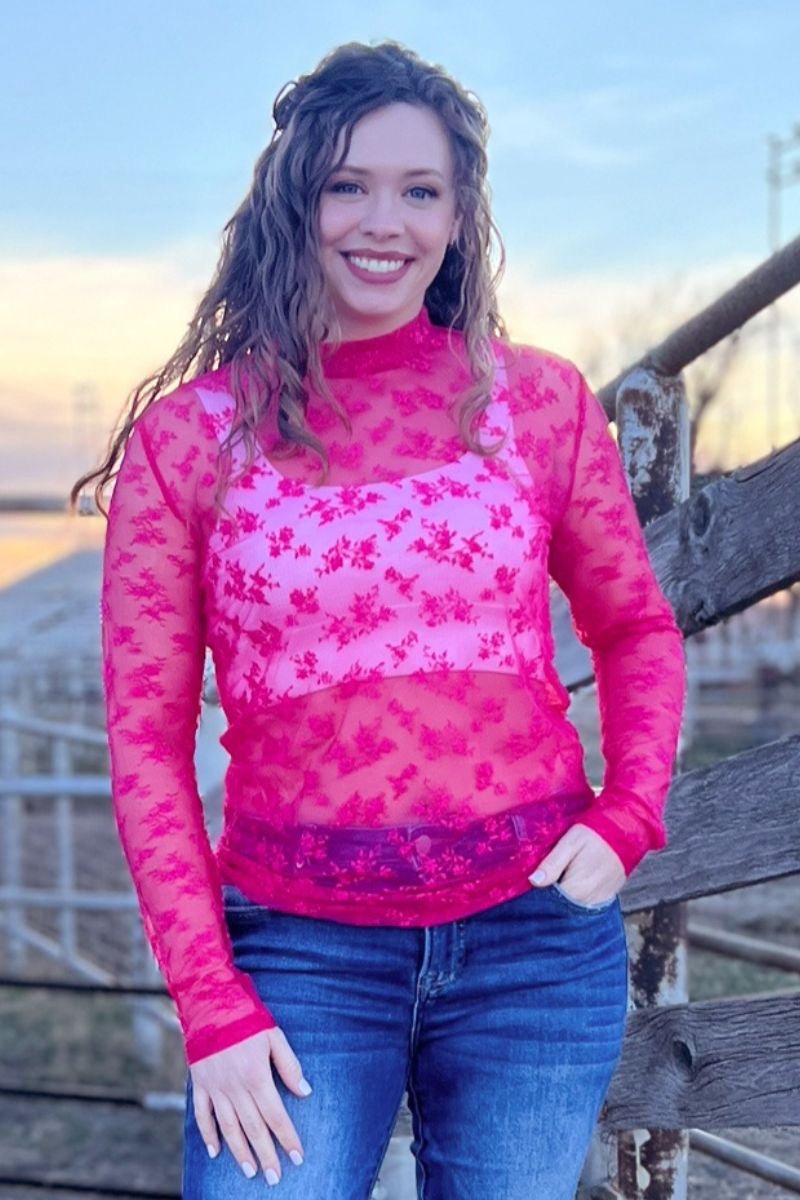 Sterling Kreek Glenda The Good Lace Top