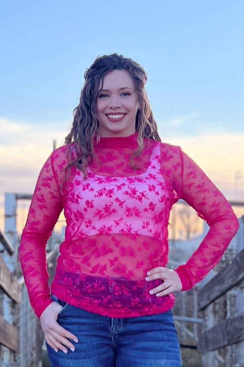 Sterling Kreek Glenda The Good Lace Top