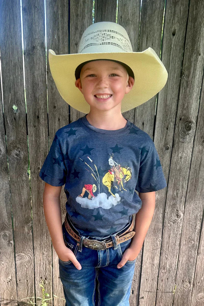 KIDS Bold Stripes & Bright Stars Tee