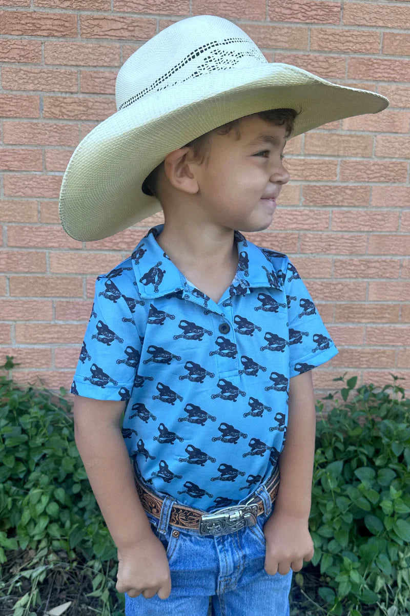 KIDS Spurs On My Boots Polo