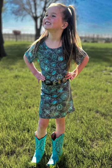 KIDS Sterling Kreek Navajo Country Dress