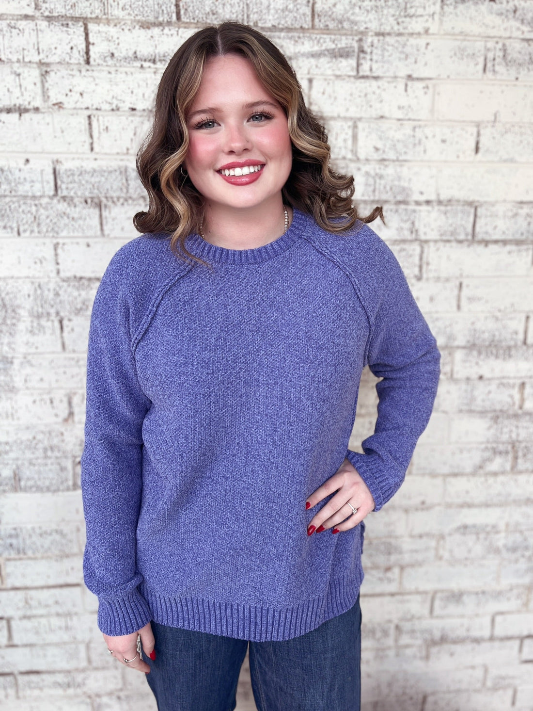Luxuriously Knitted Raglan Sweater - 4 Colors*