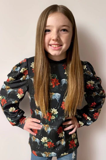 KIDS Sterling Kreek Roan In Bloom Top