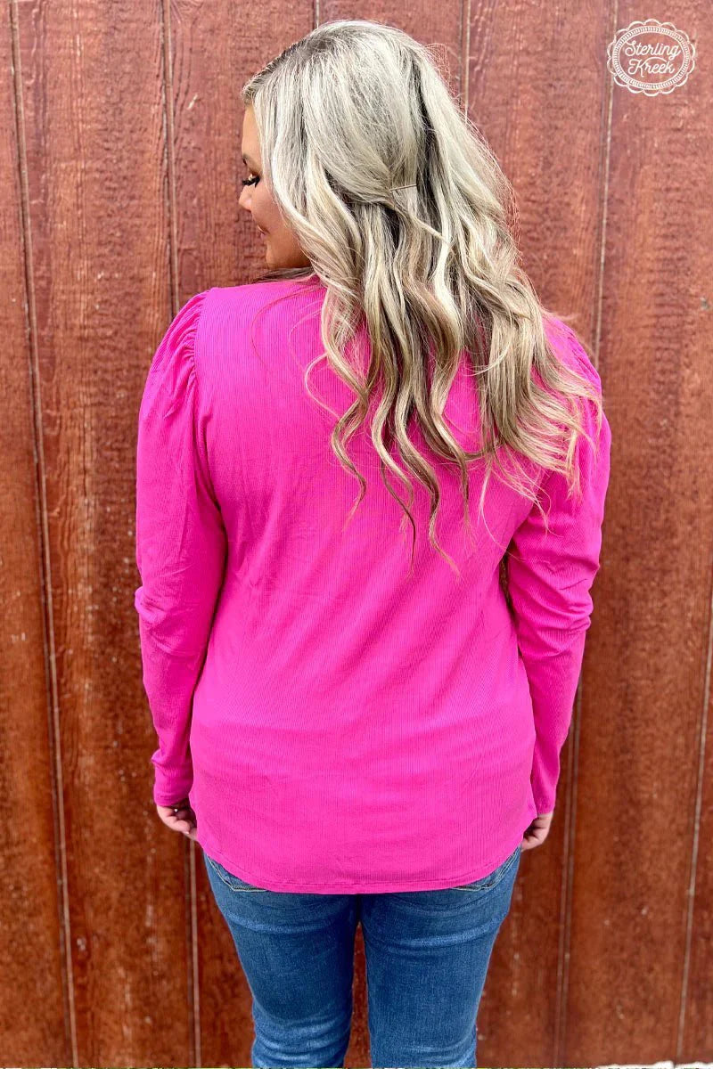 Something Classy Pink Top