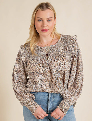 Plus Spotted New Yorker Top*