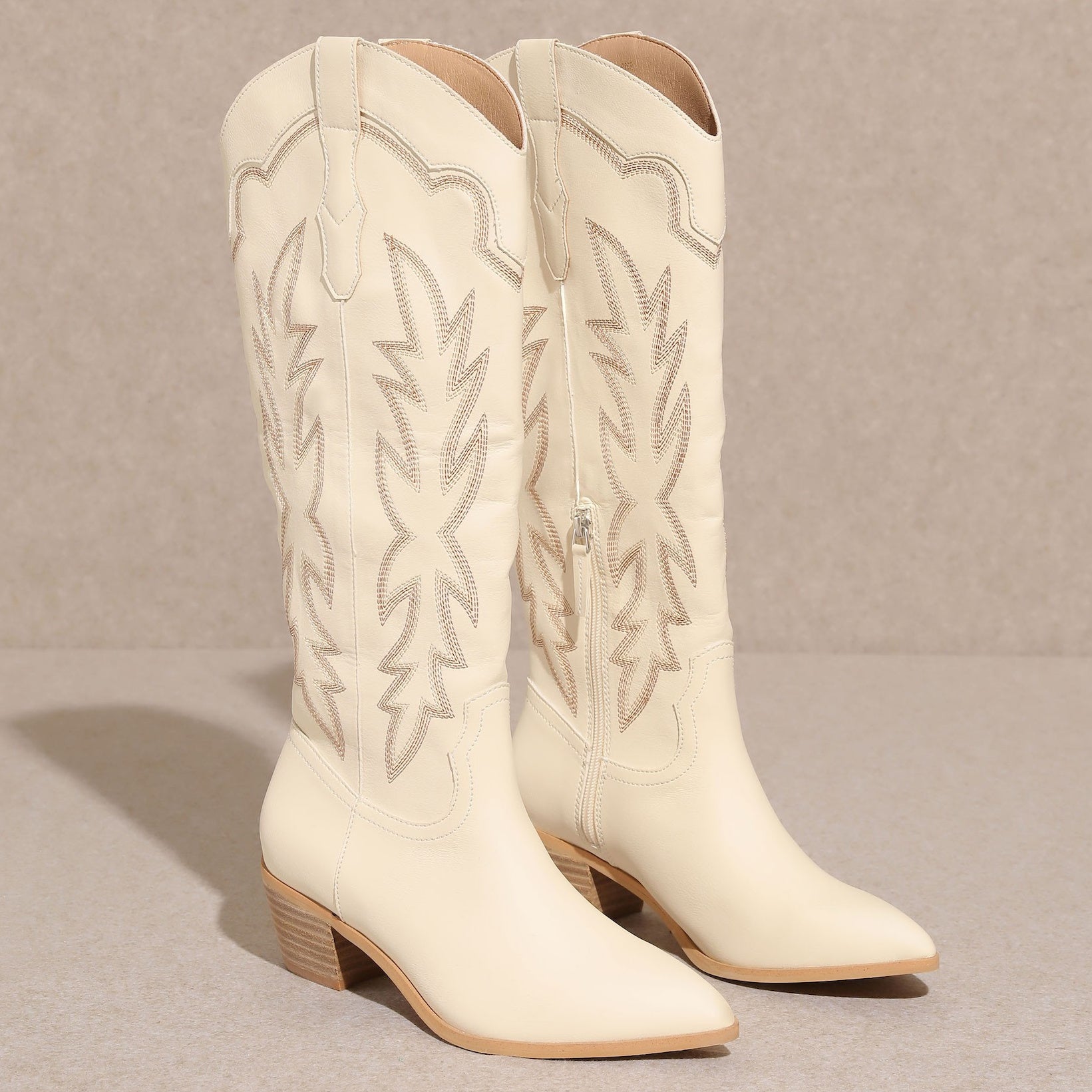 Samantha White Boots