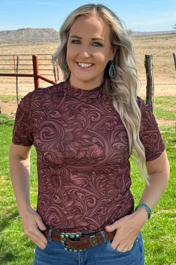 Sterling Kreek Country Roads  Short Sleeve Mesh