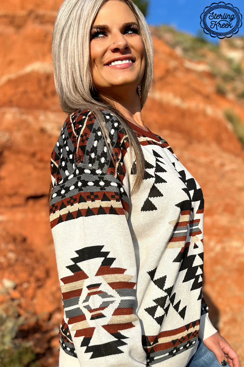Sterling Kreek Lean On Me Knit Sweater