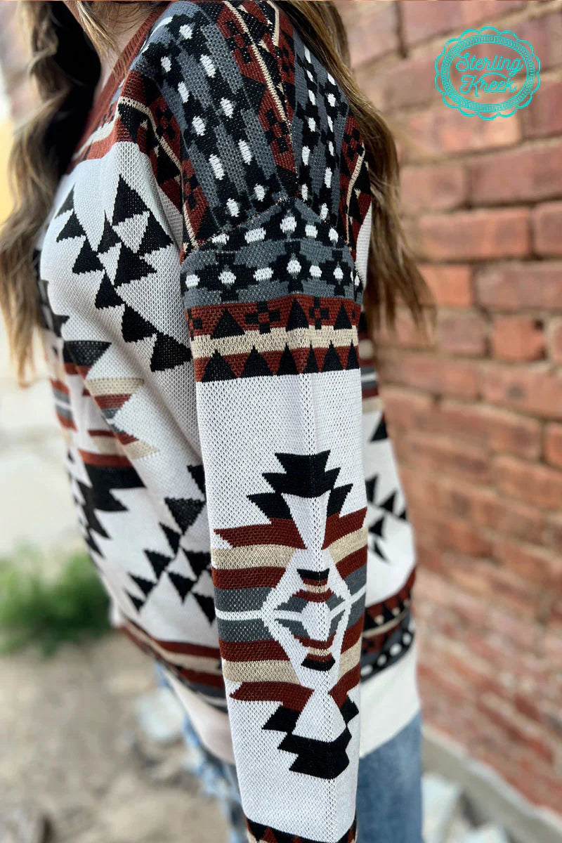 Sterling Kreek Lean On Me Knit Sweater