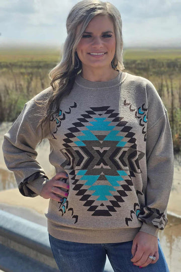 Sterling Kreek Nevada Aztec Sweater