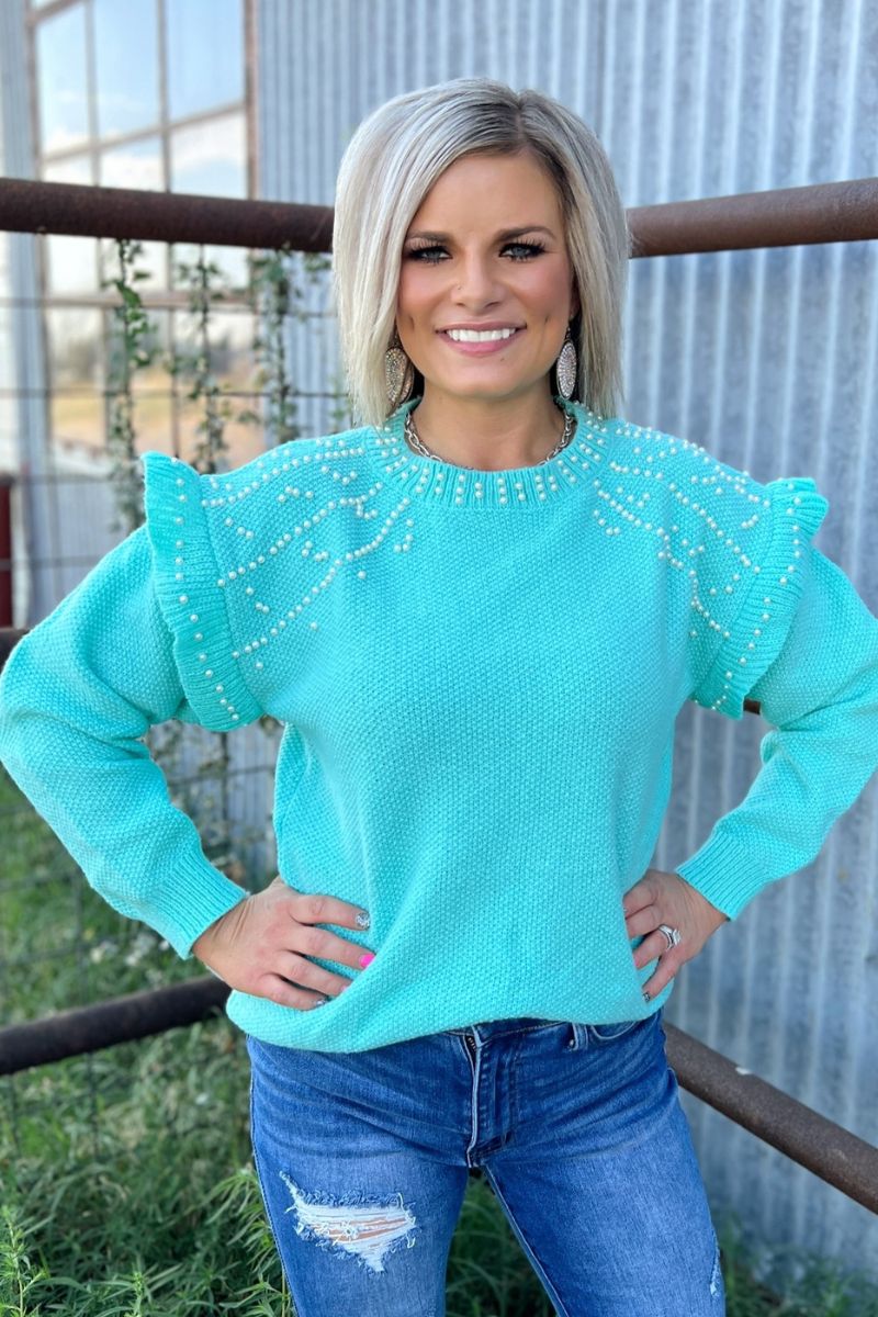 Sterling Kreek You Are The Pearl Sweater