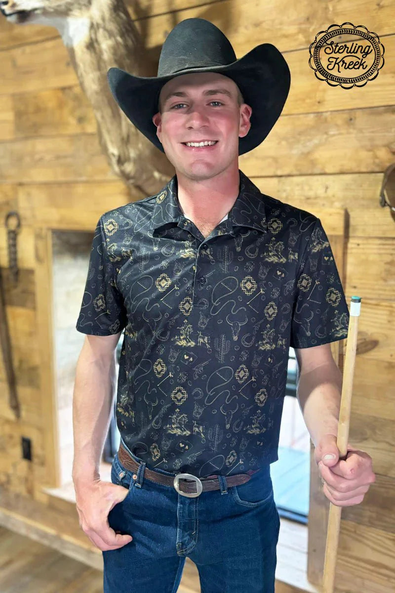 Sterling Kreek The Gambler Polo Shirt