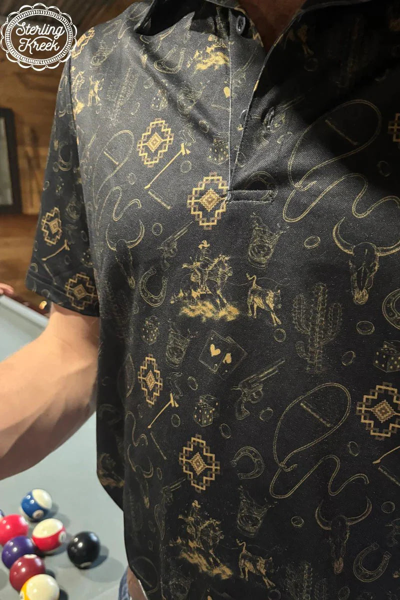 Sterling Kreek The Gambler Polo Shirt
