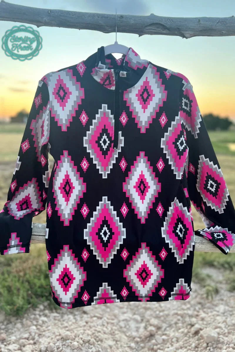 Sterling Kreek Pretty In Pink Pullover