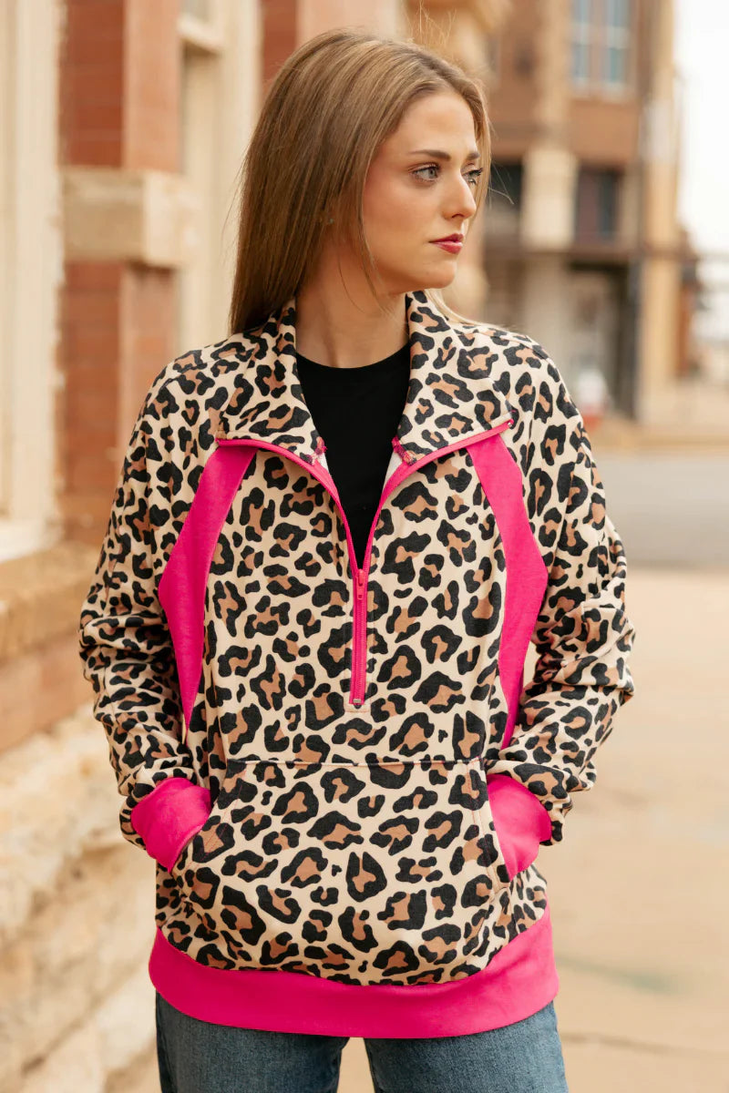 Sterling Kreek Hotshot Cowgirl Pink Pullover