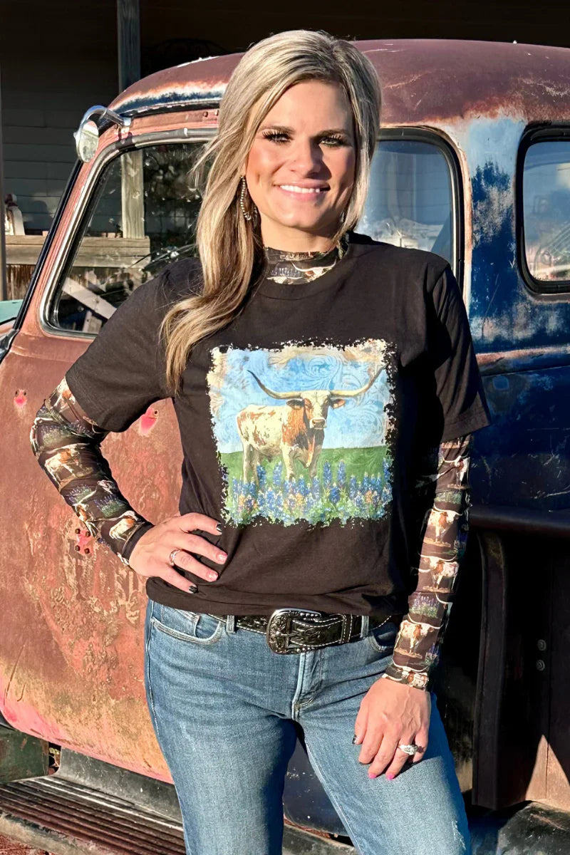 Sterling Kreek Somewhere In Texas Tee