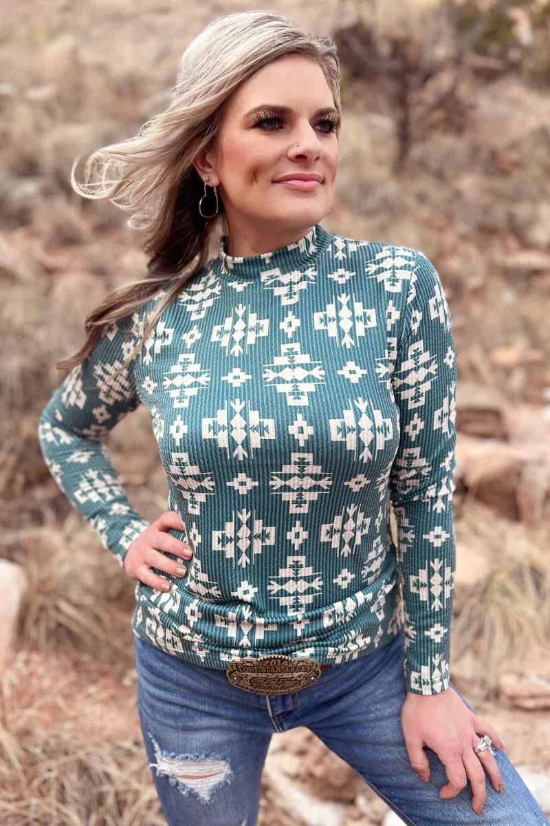 Sterling Kreek Cyan Canyon Top