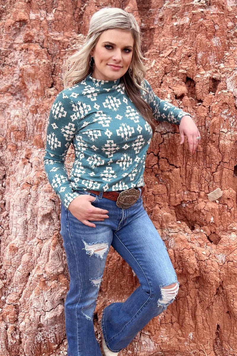 Sterling Kreek Cyan Canyon Top