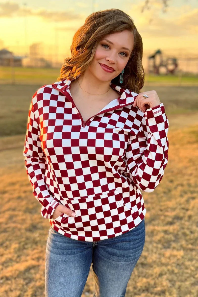 Sterling Kreek Maroon Pep Rally Pullover