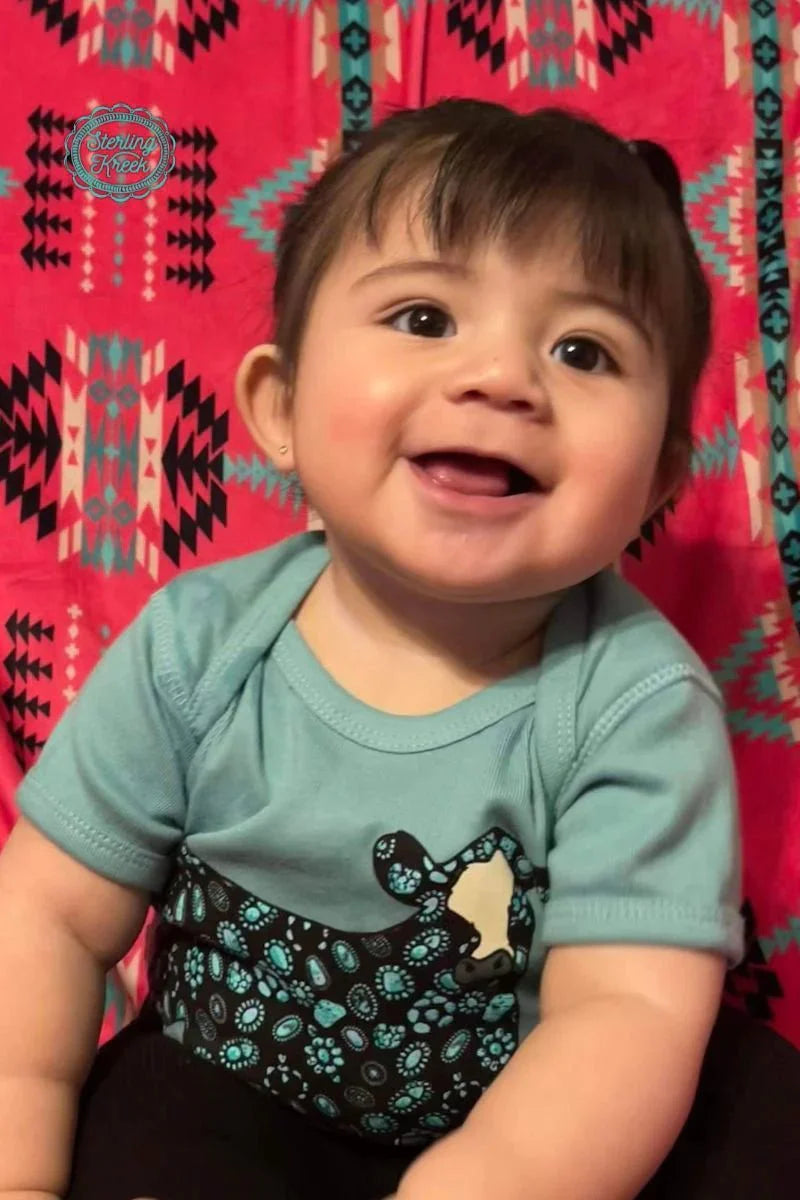KIDS Concho Steer Onsie