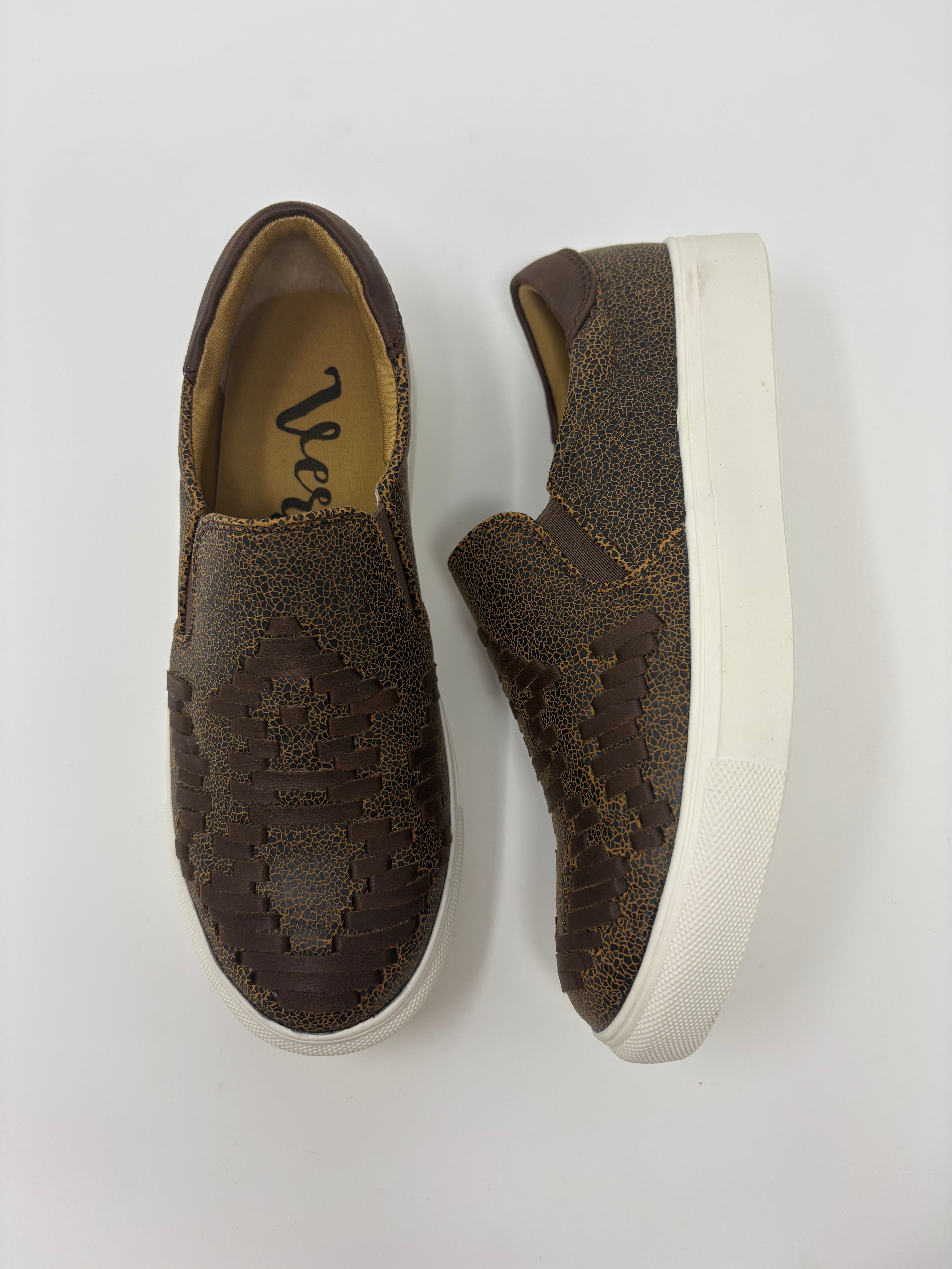 Very G Chocolate Marian Slip On Shoes