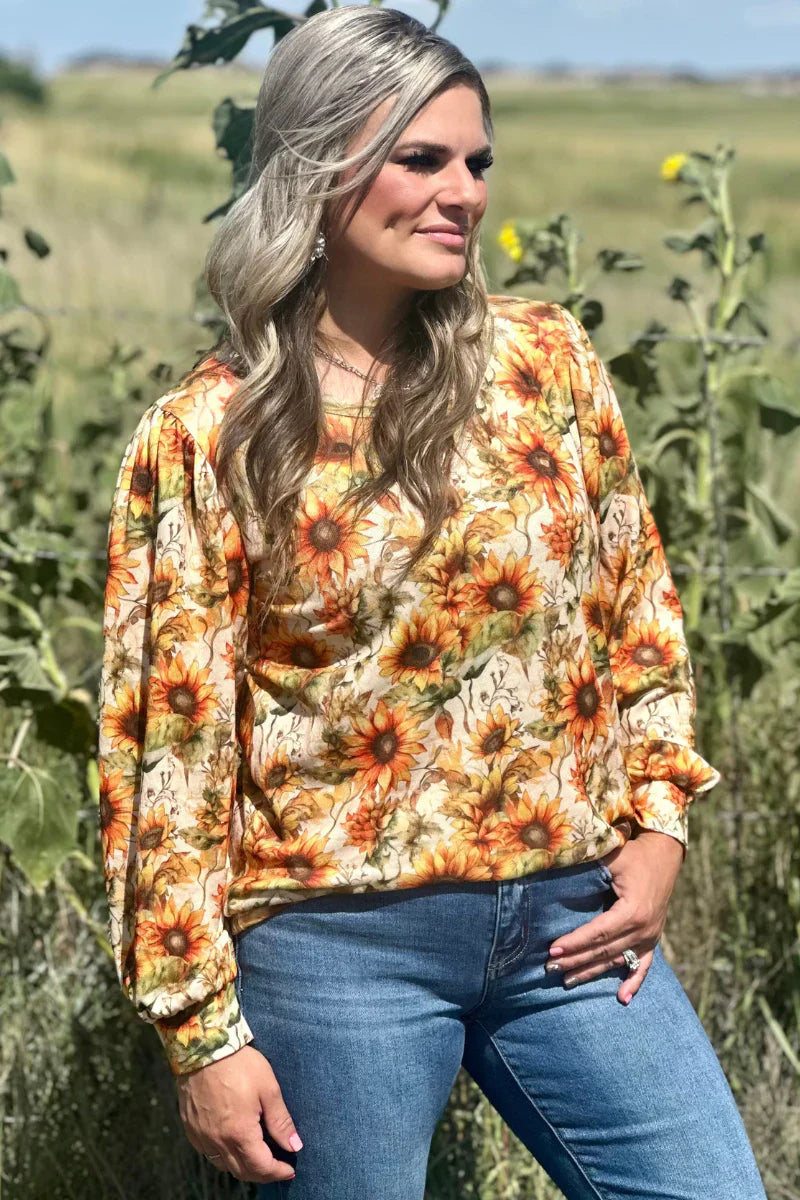 Sterling Kreek Golden Harvest Knit Top