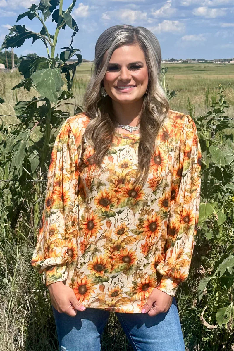 Sterling Kreek Golden Harvest Knit Top