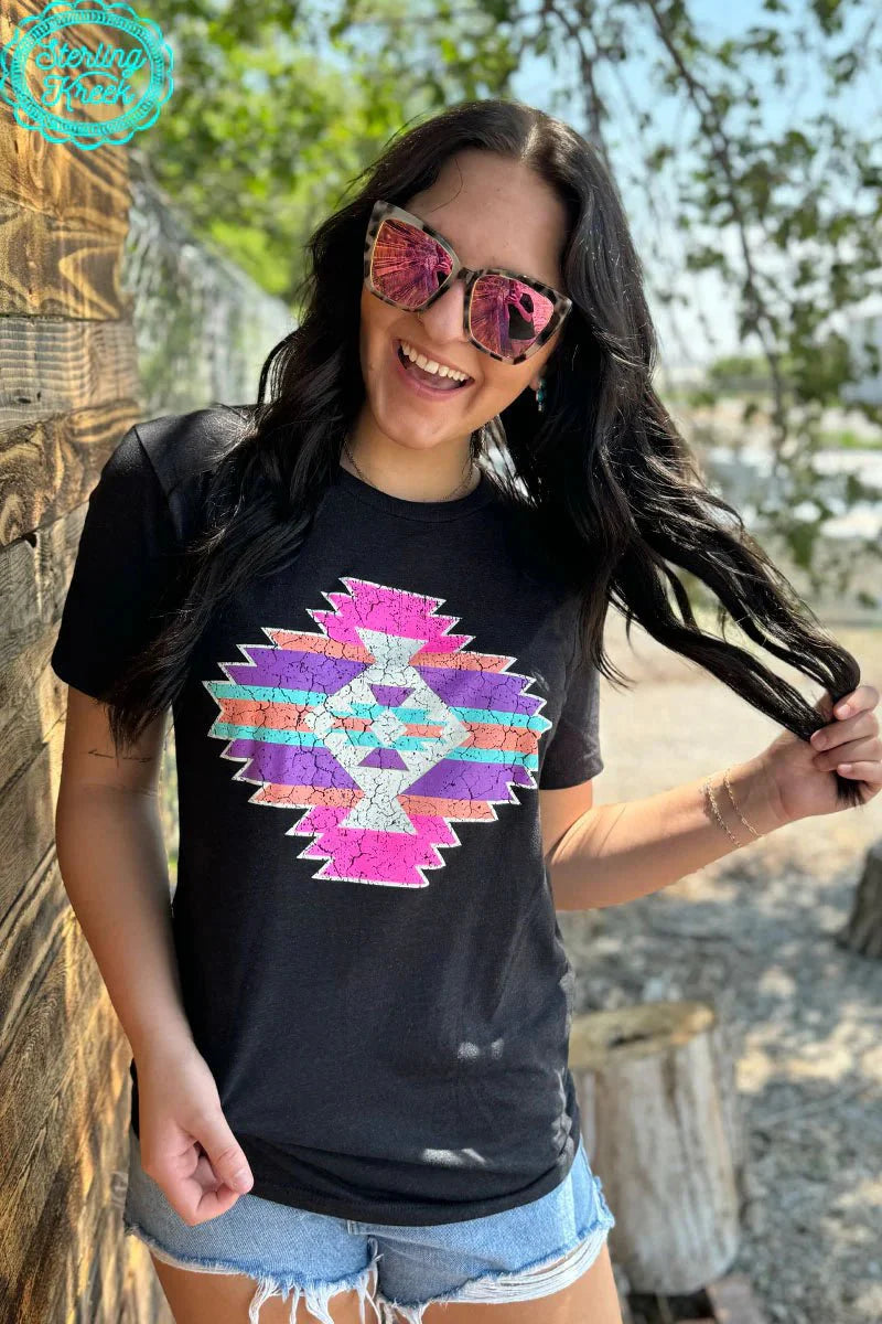 PLUS Sterling Kreek Aztec Candy Tee