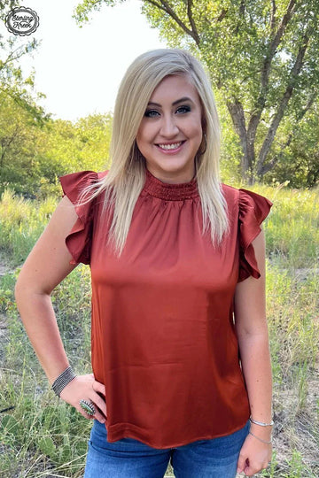 Rustic Babydoll Top