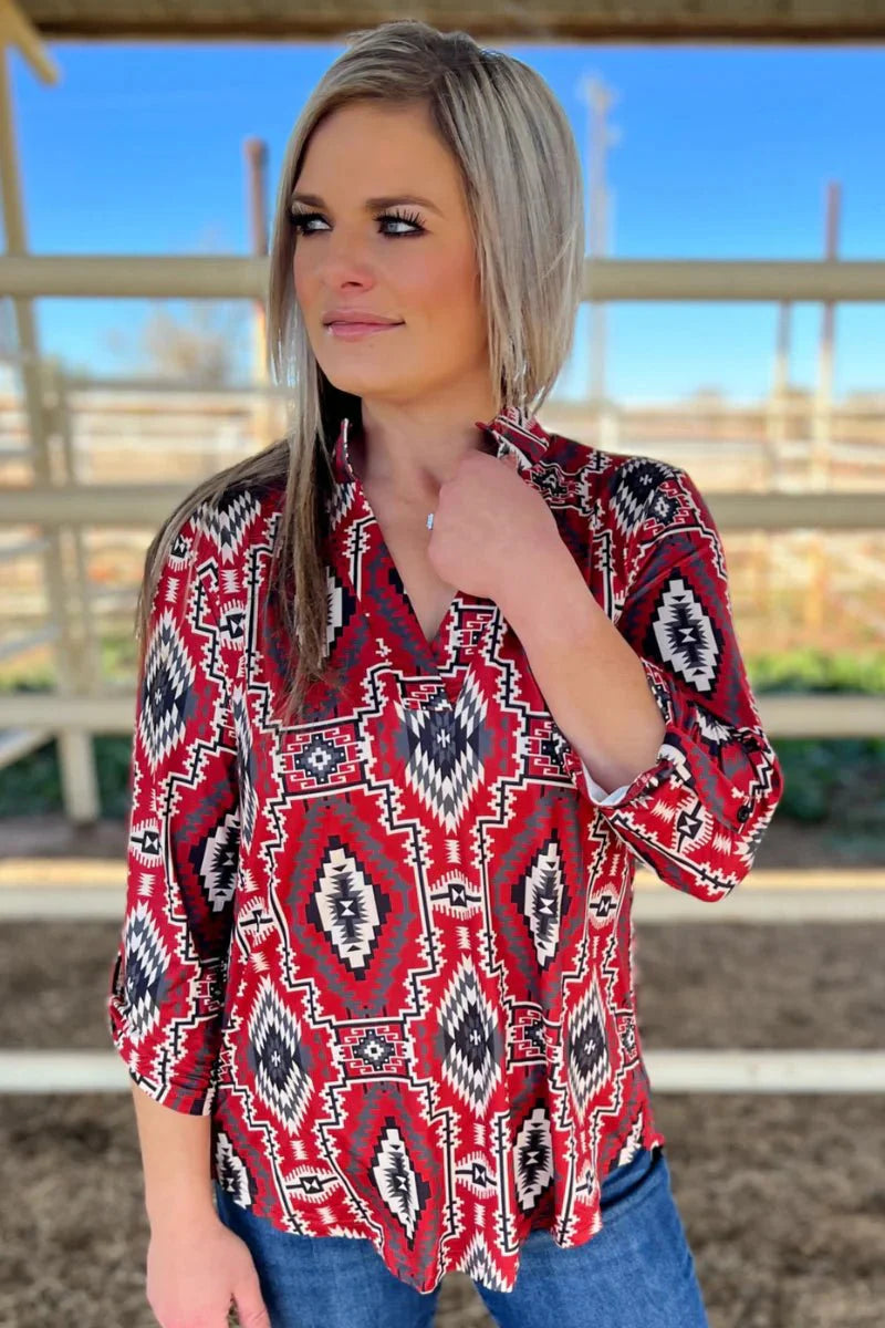 Sterling Kreek Canyon Sunset Top