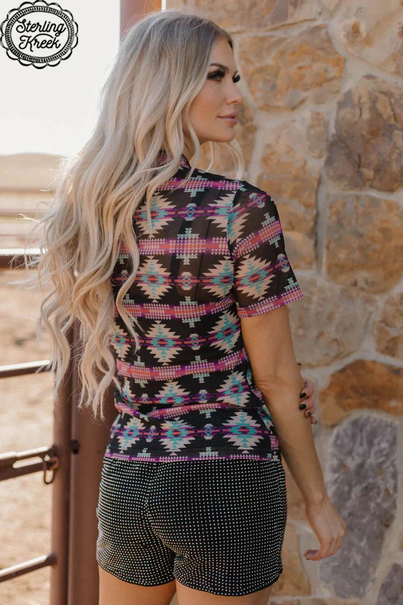 Sterling Kreek PLUS Cheyenne Mesh Top