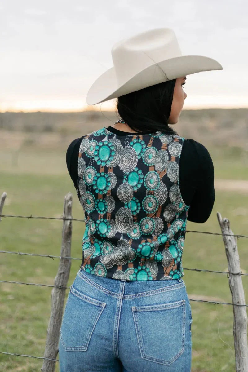 Sterling Kreek Concho Queen Vest