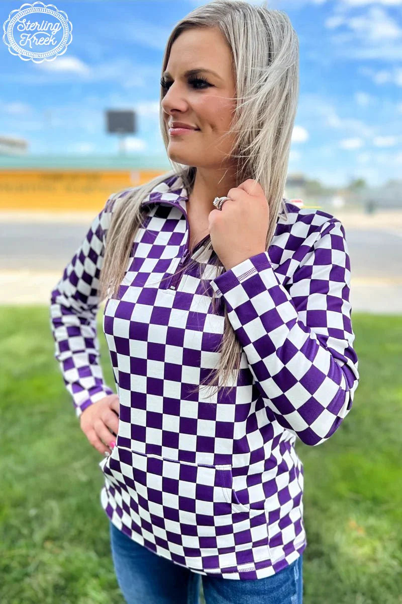 Sterling Kreek Purple Pep Rally Pullover