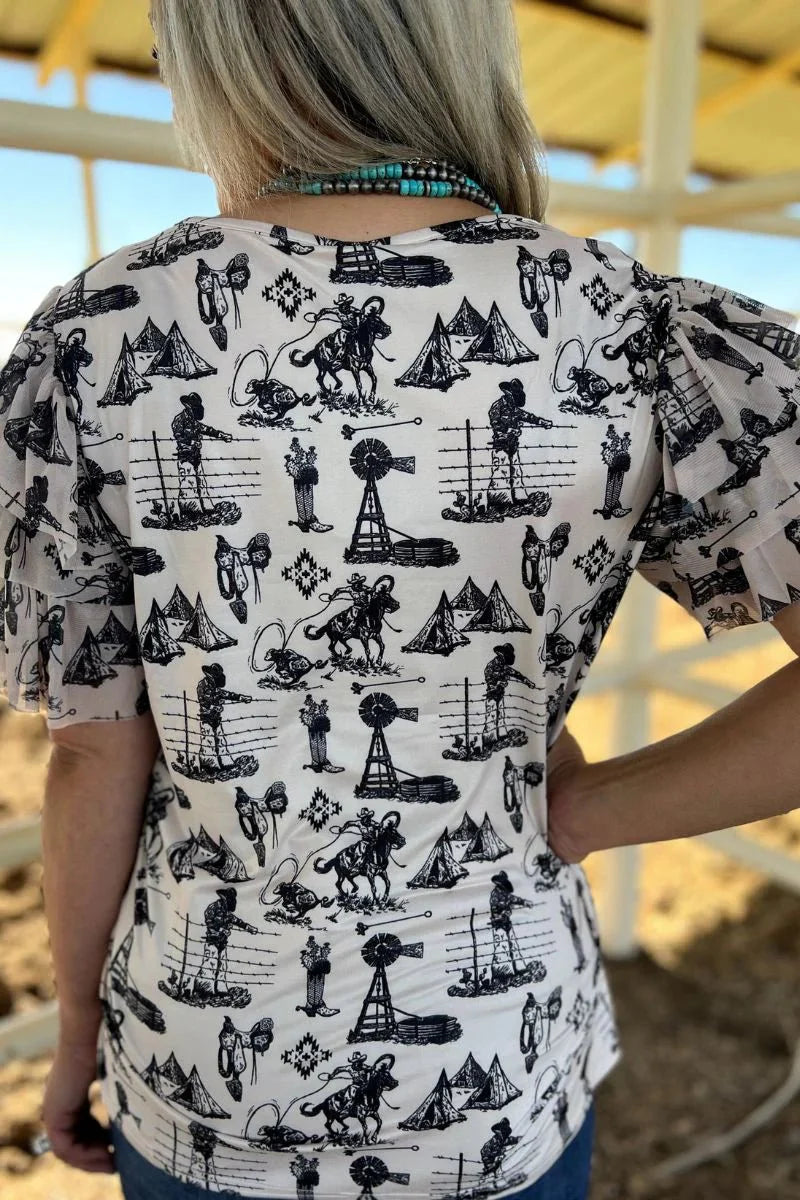 Sterling Kreek God's Country Top
