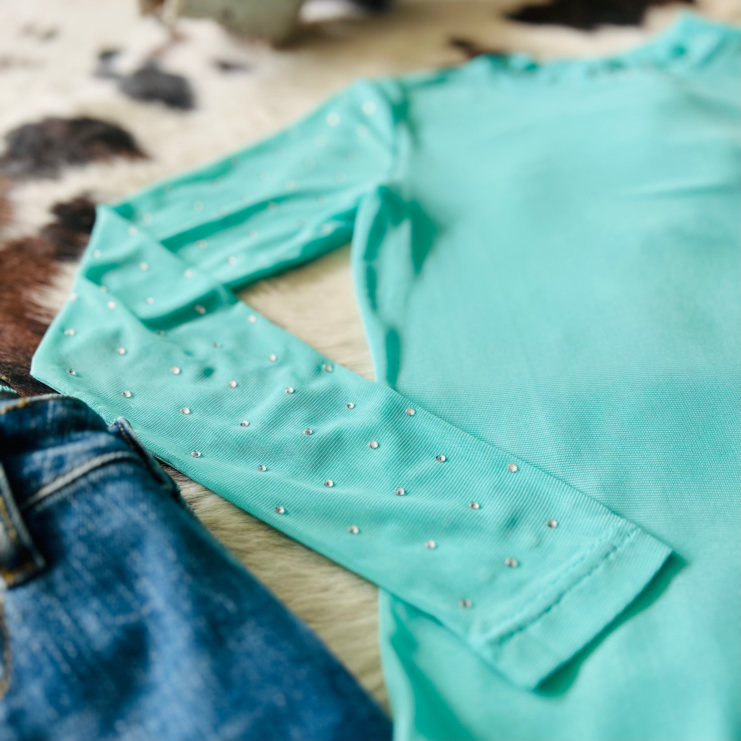 Turquoise Trouble Top
