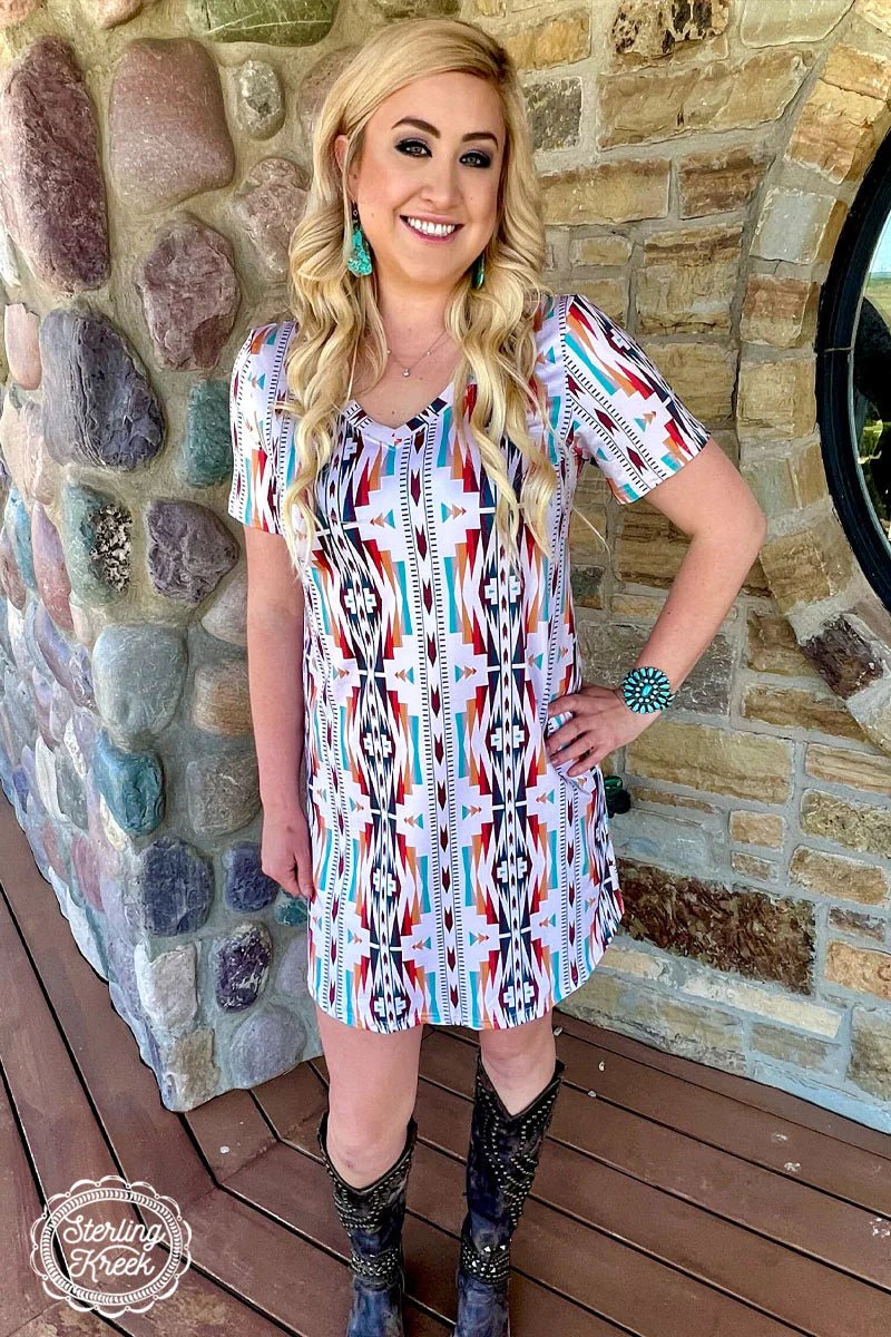Sunday Morning T-Shirt Dress