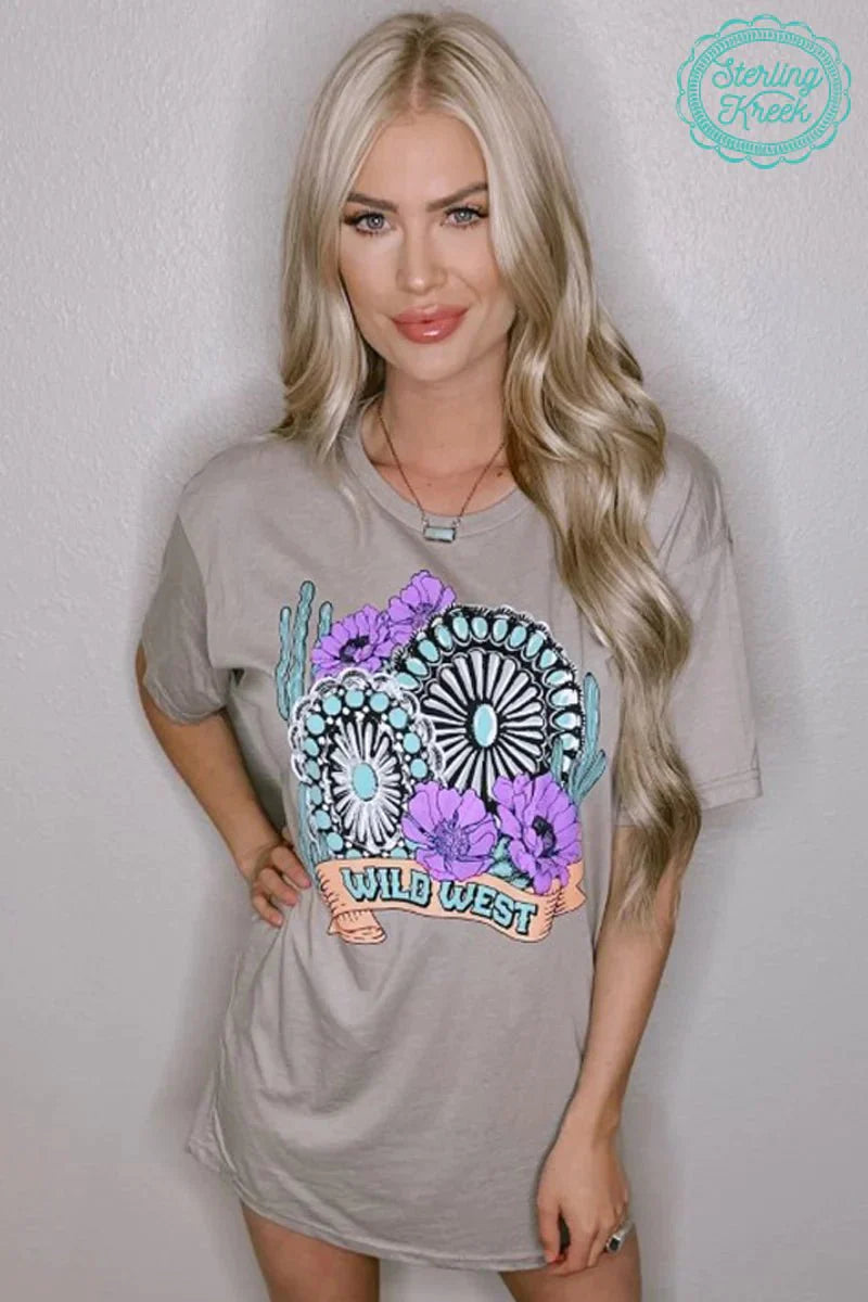 Wild West T-Shirt Dress