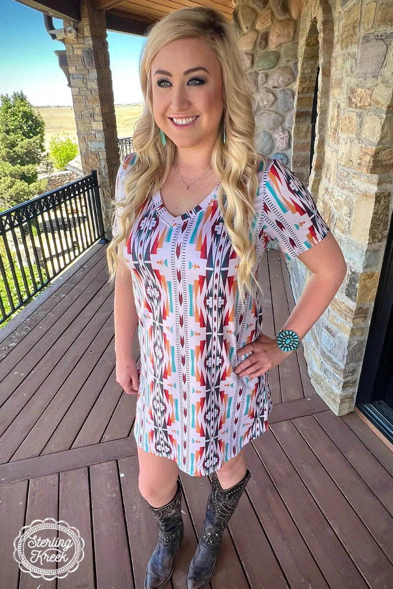 Sunday Morning T-Shirt Dress