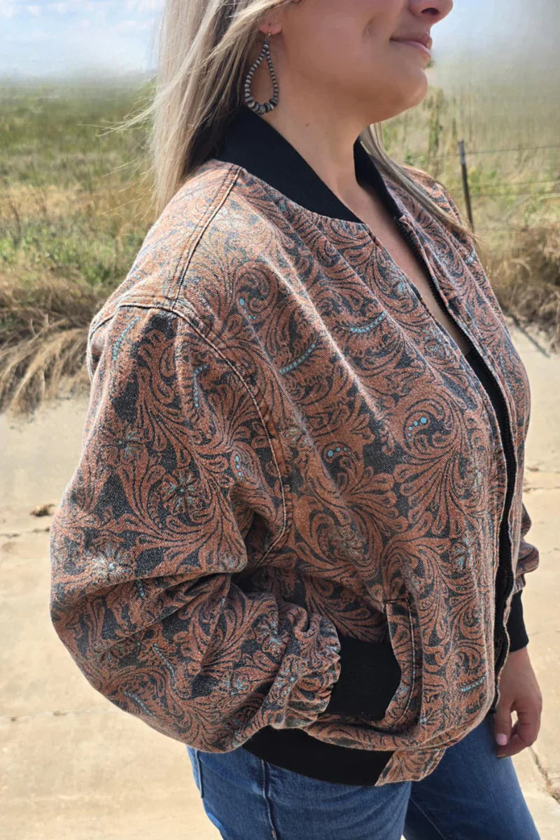 Sterling Kreek Keep It Western Bomber Jacket