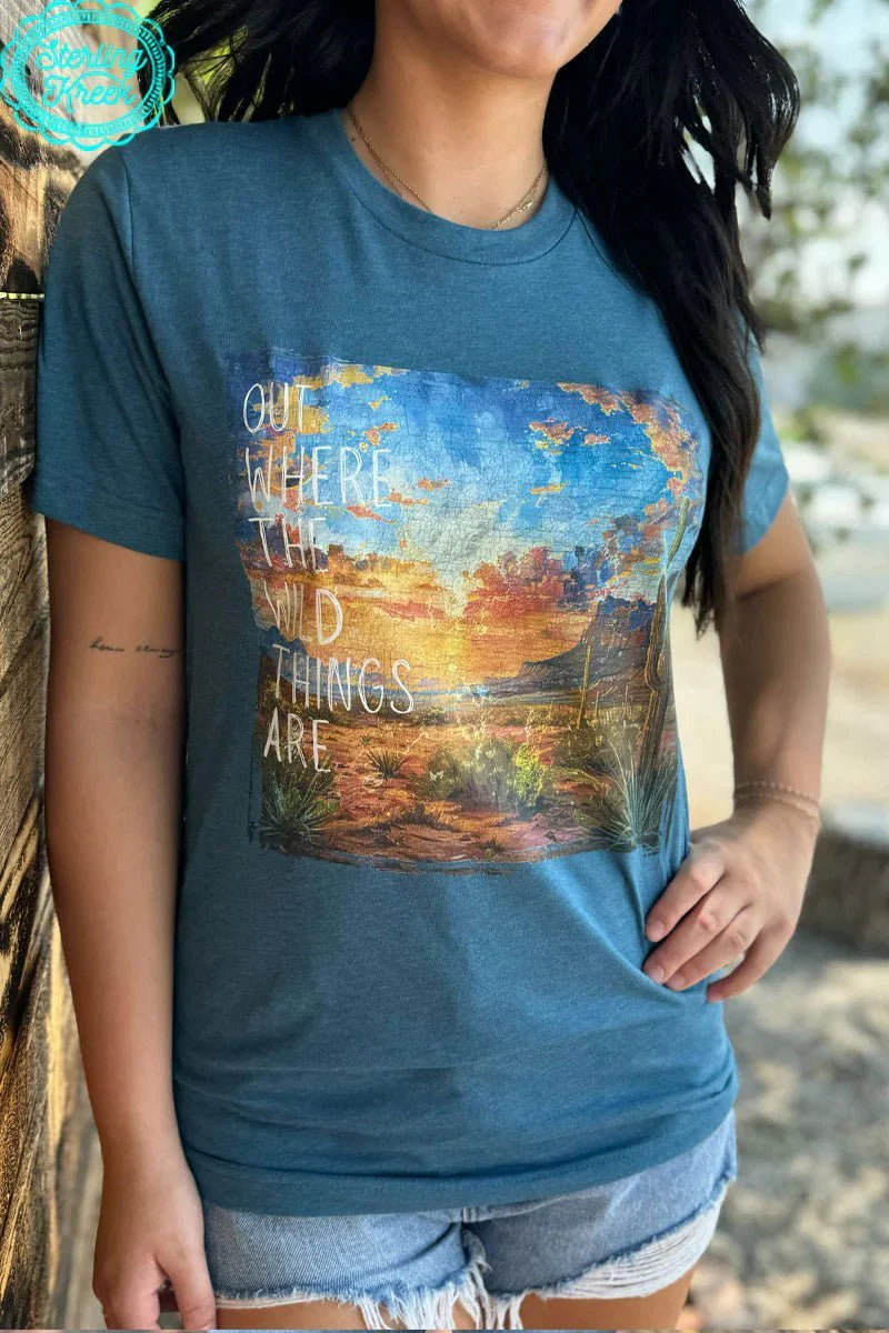 Sterling Kreek Out Where The Wild Things Are Tee