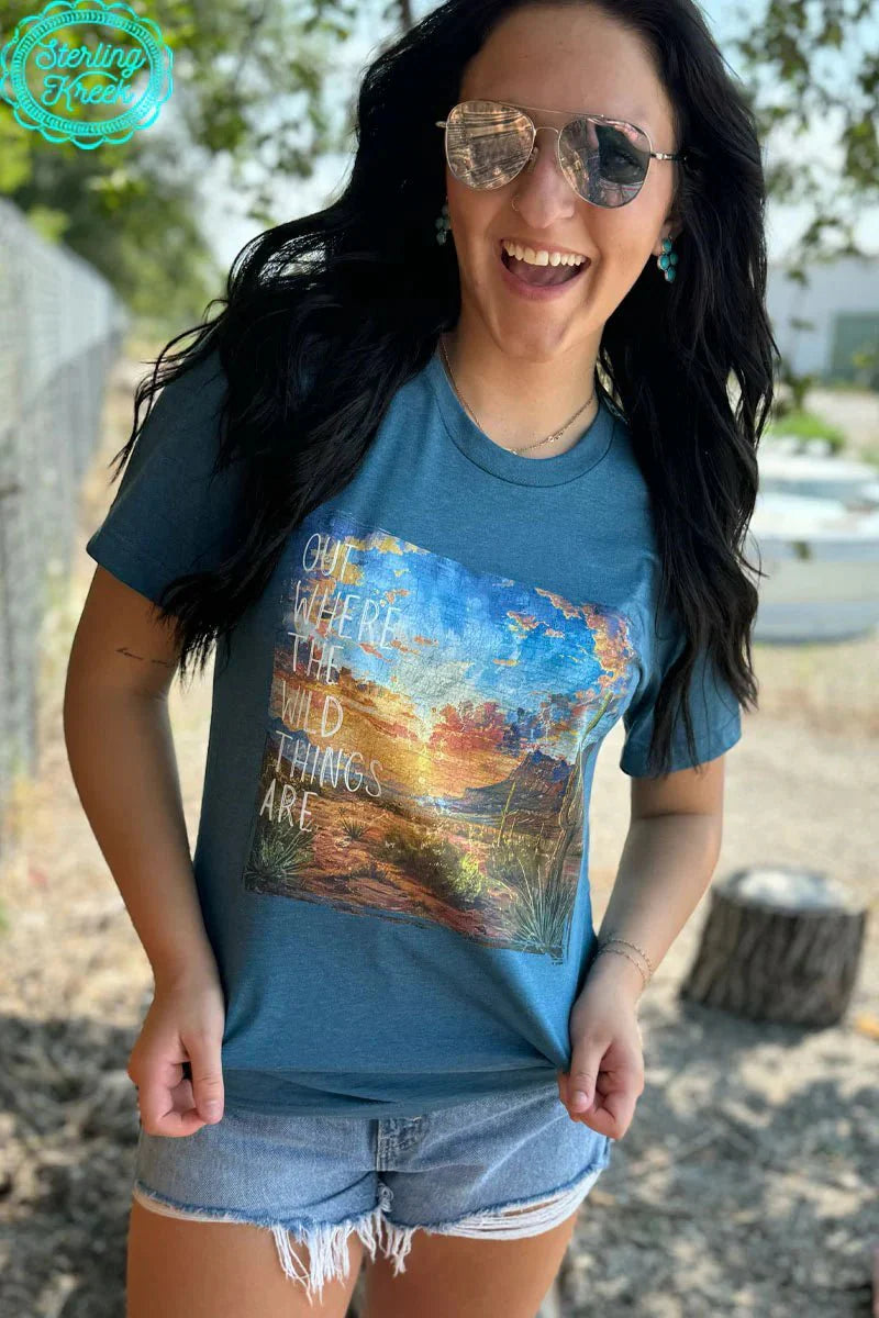 Sterling Kreek Out Where The Wild Things Are Tee
