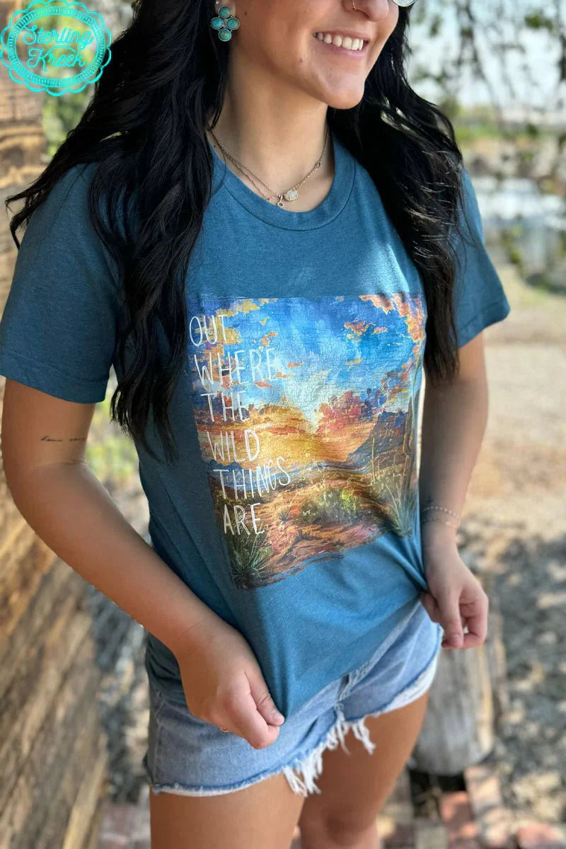 Sterling Kreek Out Where The Wild Things Are Tee